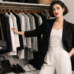Stylish modest wardrobe with elegant essentials, versatile outfits, and timeless fashion pieces for everyday wear.