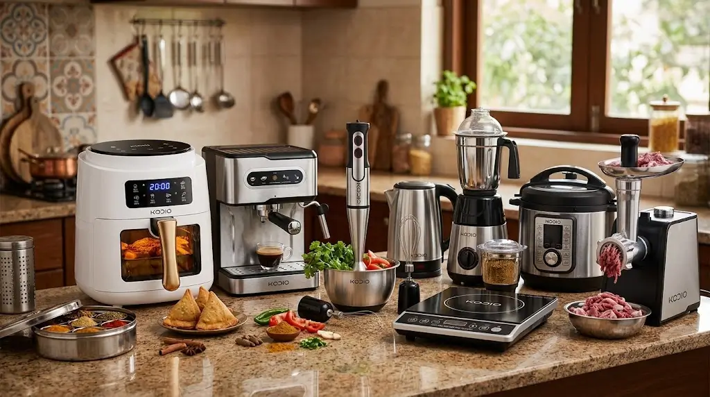 Choosing the best kitchen appliances for a modern home based on cooking needs, space, budget, and daily use.